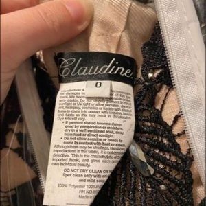 Black Sheer Prom Dress